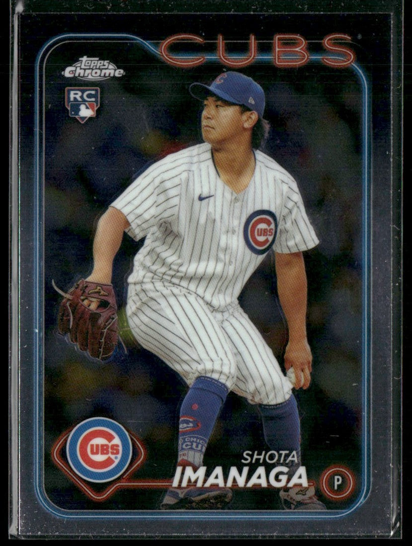 Shota Imanaga 2024 Topps Chrome RC #121 Chicago Cubs