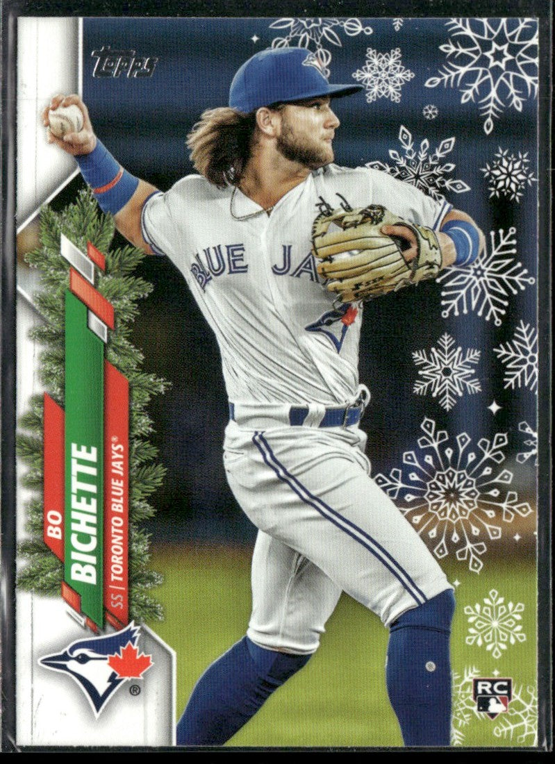 Bo Bichette 2020 Topps Holiday RC #HW94 Toronto Blue Jays