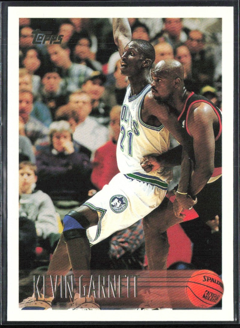 Kevin Garnett 1996 Topps #45 Minnesota Timberwolves