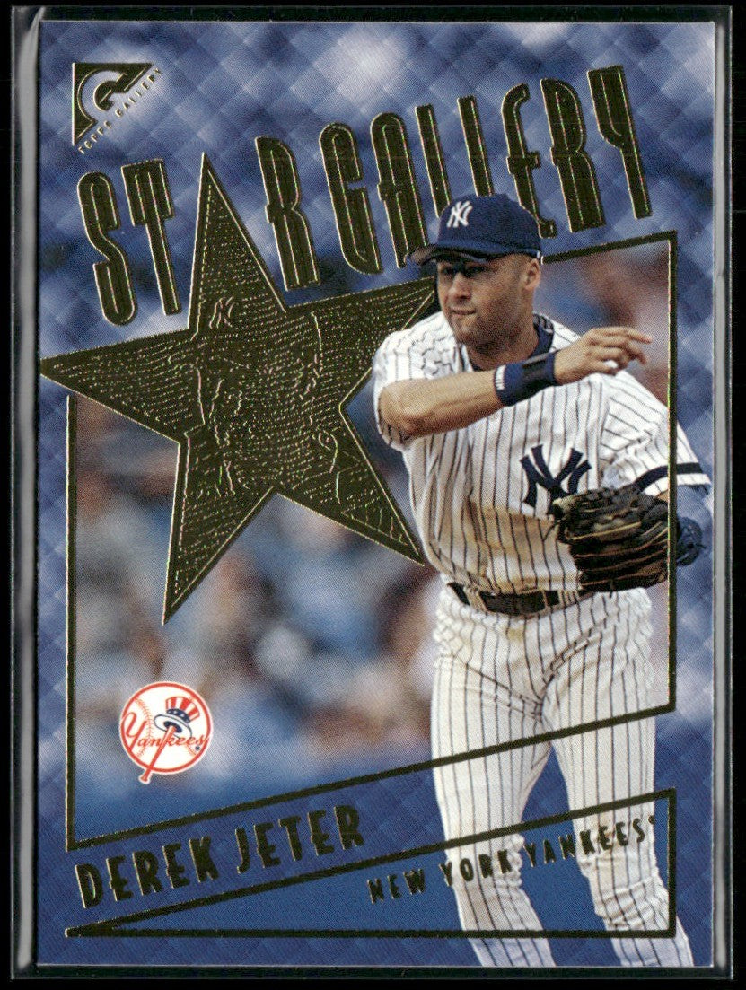 Derek Jeter 2001 Topps Gallery Star #SG3 New York Yankees