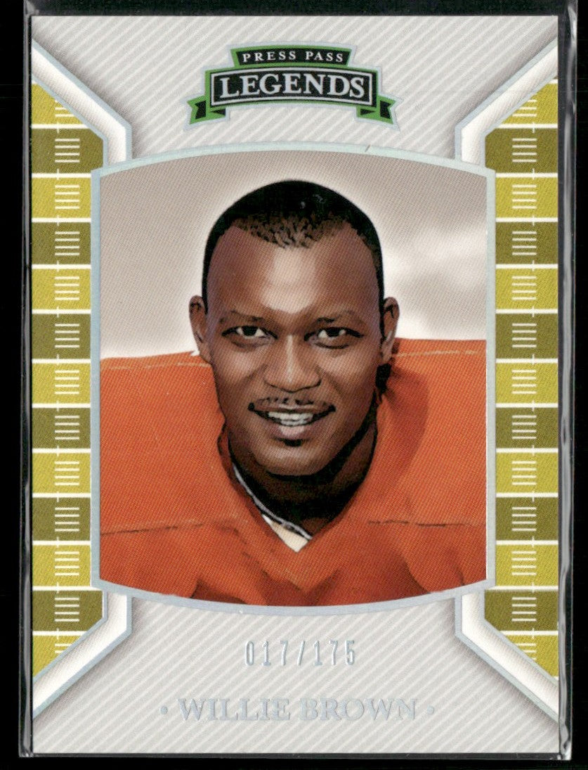 Willie Brown 2011 Press Pass Legends Silver Holofoil /175 #75