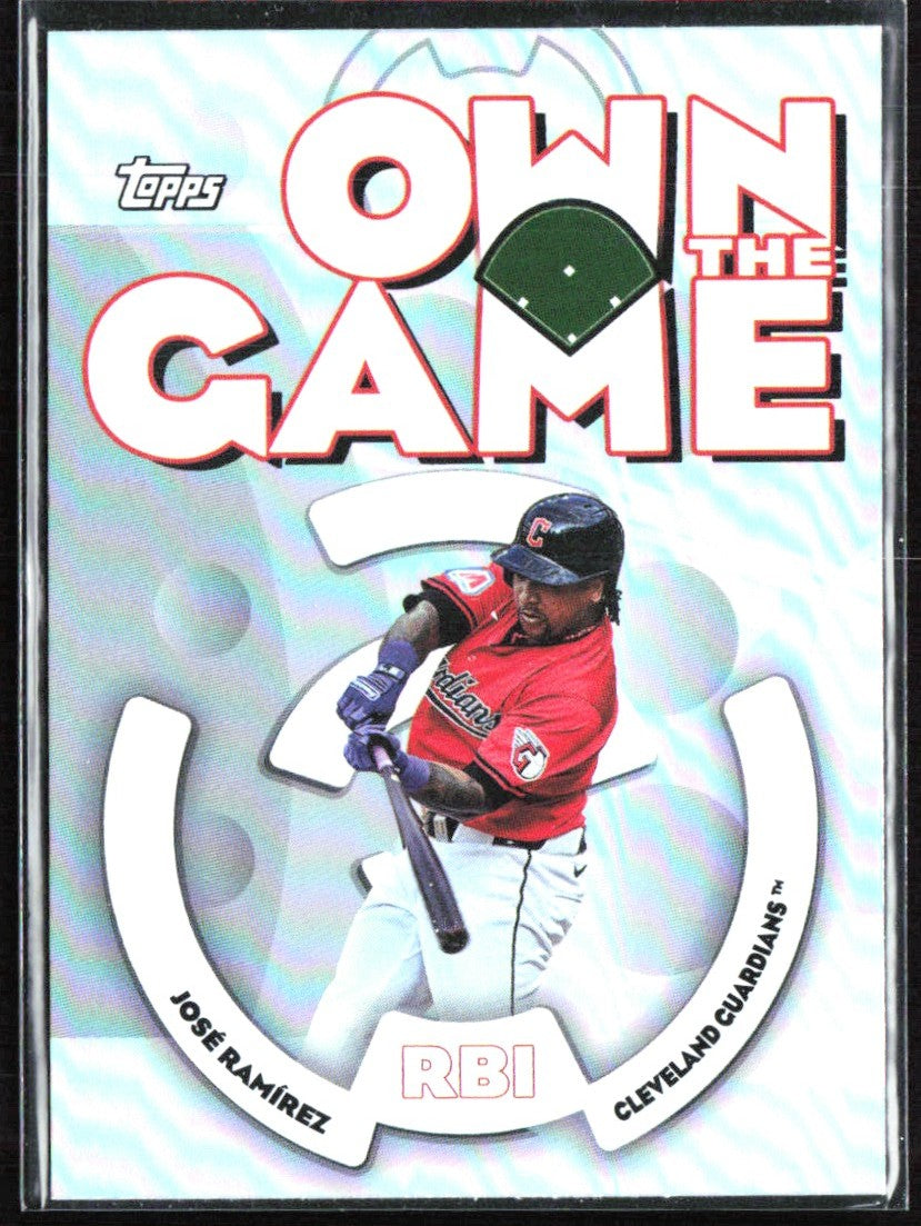 Jose Ramirez 2024 Topps Archives 2006 Own the Game #06OTG-2 Cleveland Guardians