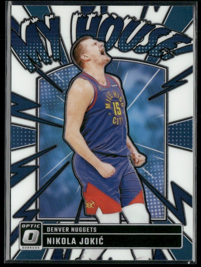 Nikola Jokic 2024 Donruss Optic My House #20 Denver Nuggets
