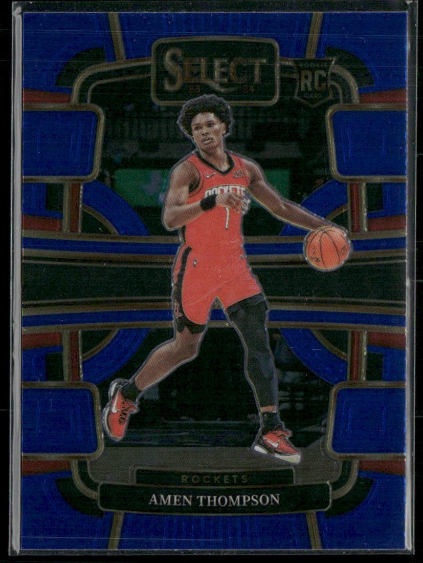Amen Thompson 2023 Panini Select Concourse RC #96 Houston Rockets