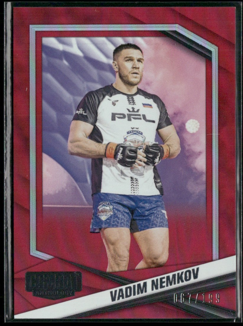 Vadim Nemkov 2025 Panini Combat Anthology Red /199 #73