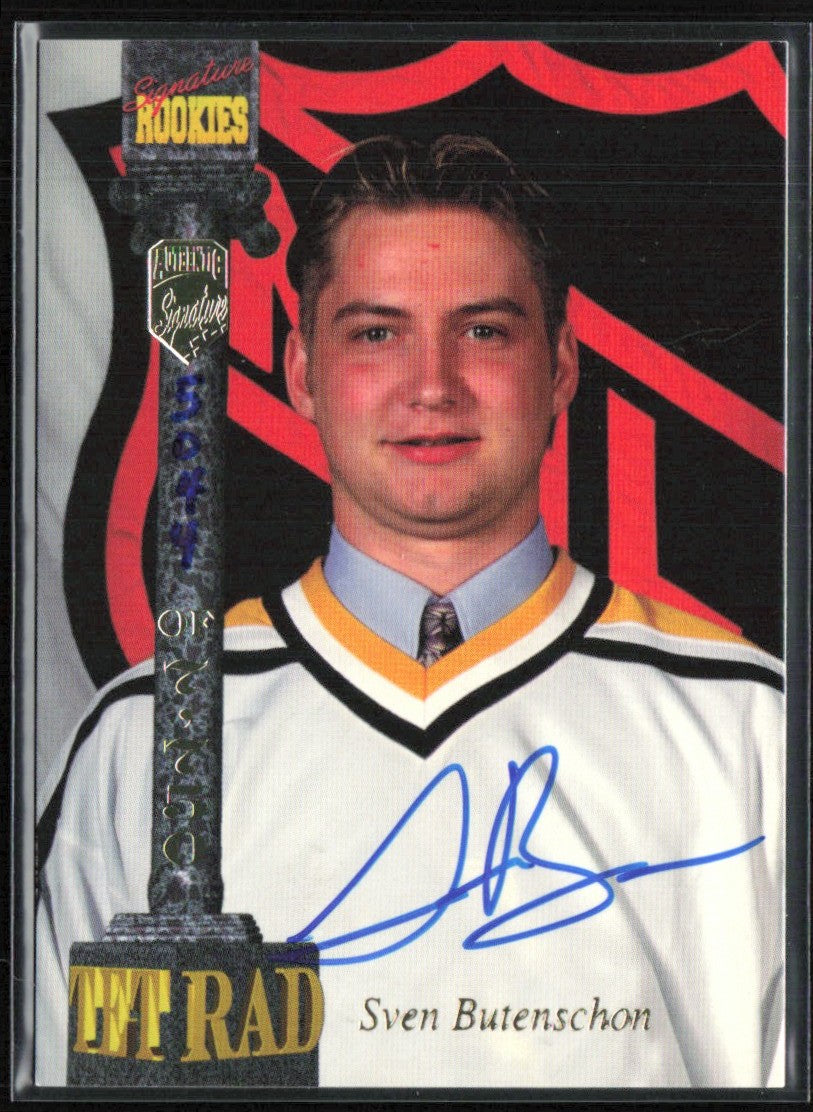 Sven Butenschon 1994 Signature Rookies TetRad AUTO /7750 #CIV
