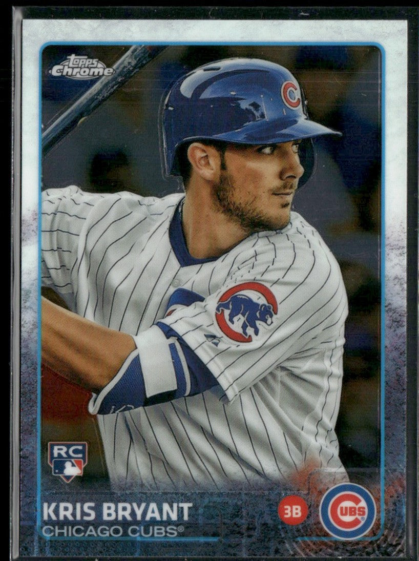 Kris Bryant 2015 Topps Chrome RC #112 Chicago Cubs