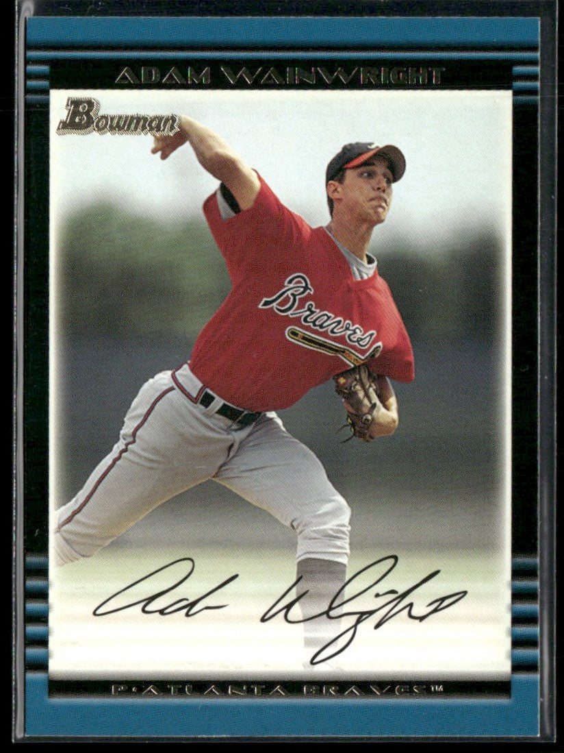 Adam Wainwright 2002 Bowman #239 Atlanta Braves