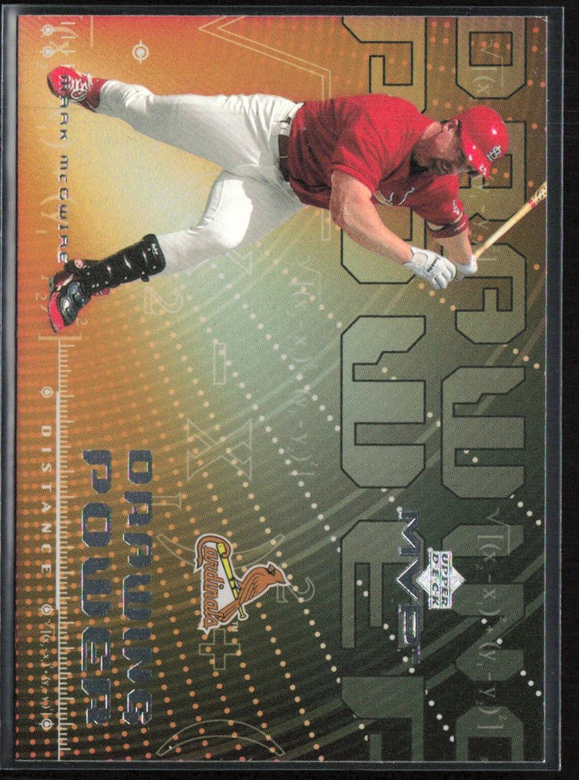 Mark McGwire 2000 Upper Deck Drawing Power #DP1 St. Louis Cardinals