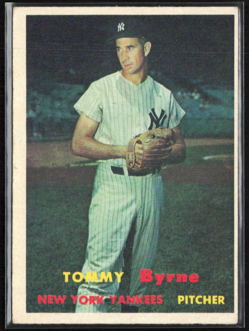 Tommy Byrne 1957 Topps #108 New York Yankees