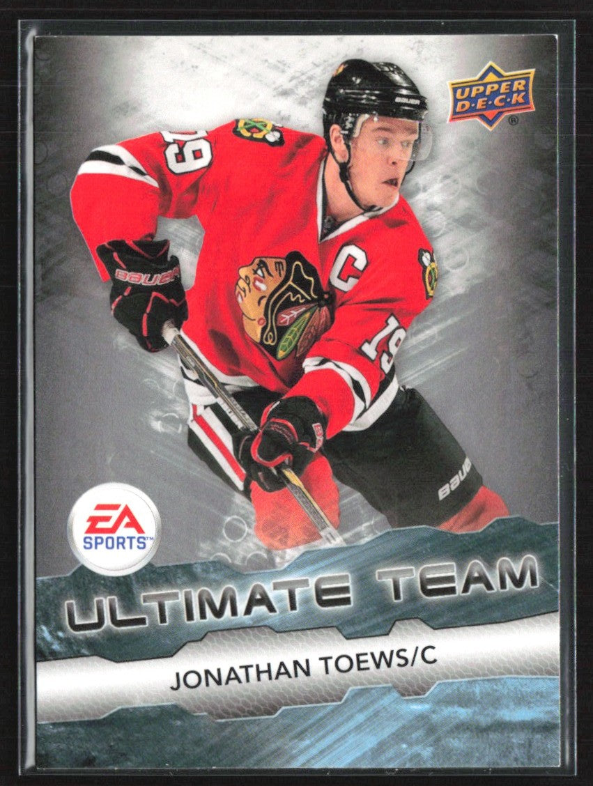 Jonathan Toews 2011 Upper Deck EA Ultimate Team #EA5 Chicago Blackhawks