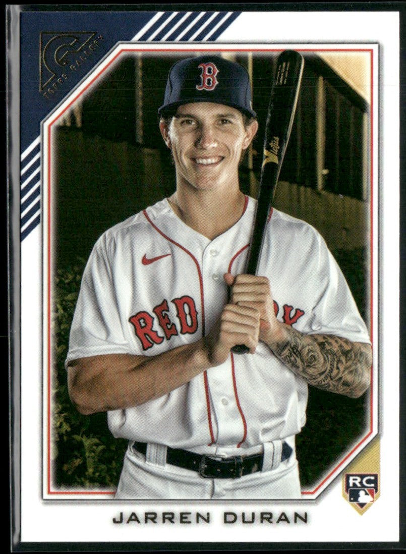 Jarren Duran 2022 Topps Gallery RC #49 Boston Red Sox