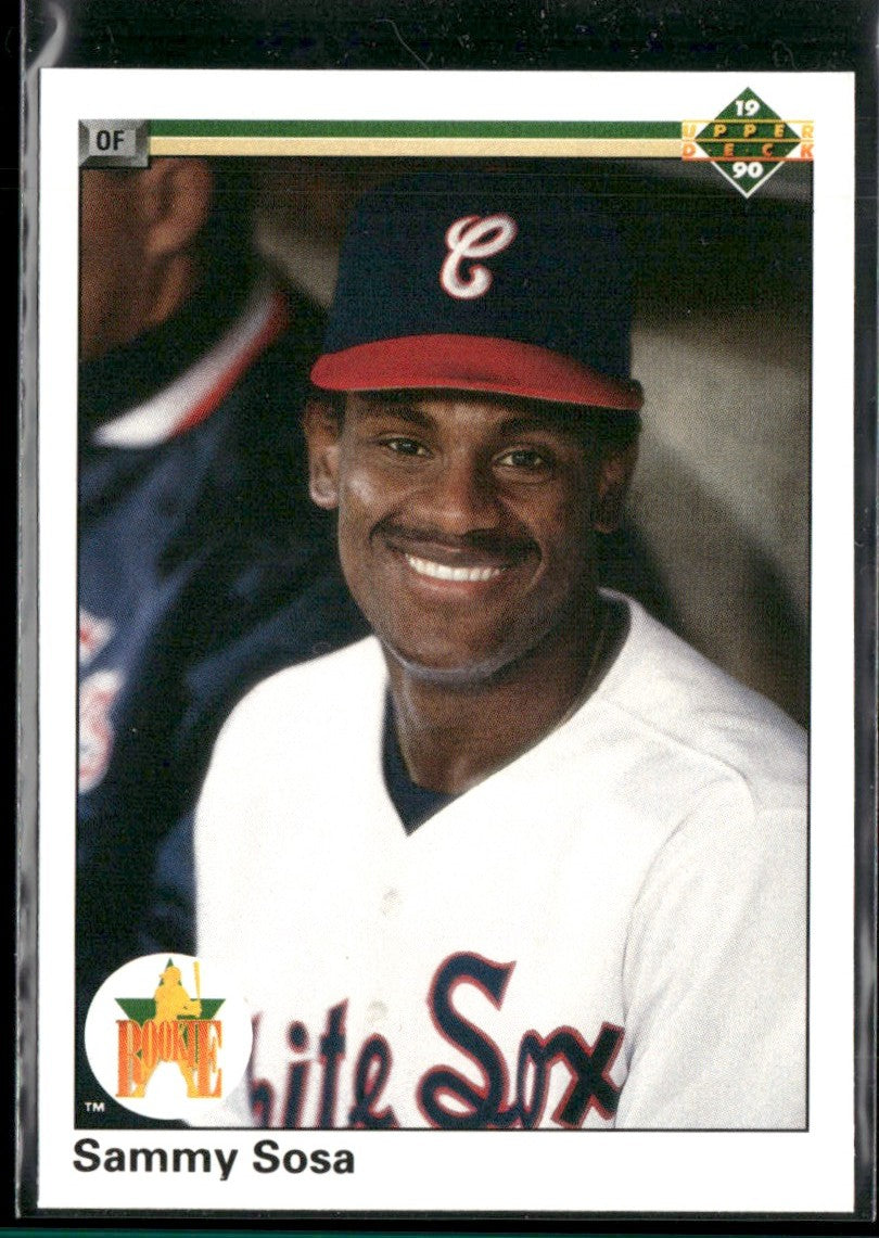Sammy Sosa 1990 Upper Deck RC #17 Chicago White Sox