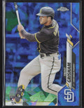 Trent Grisham 2020 Topps Chrome Update Sapphire RC #U-83 San Diego Padres
