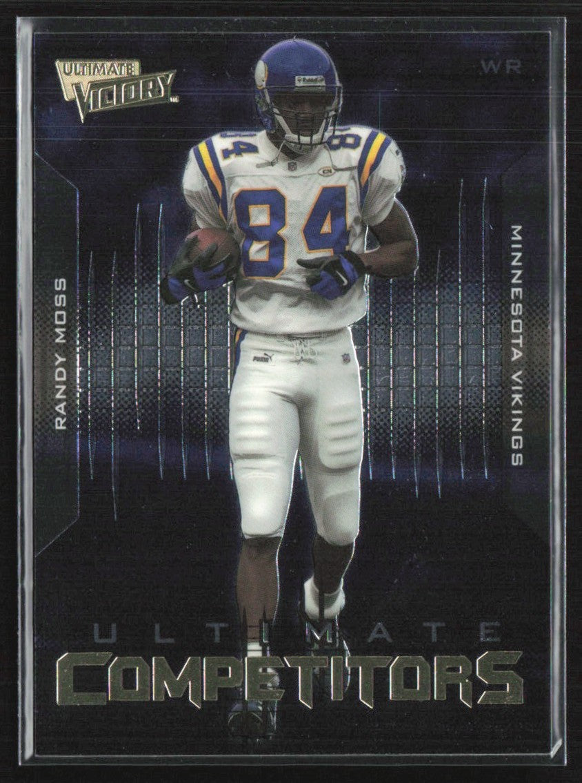 Randy Moss 2000 Upper Deck Ultimate Victory Competitors #UC1 Minnesota Vikings