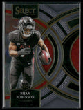 Bijan Robinson 2023 Panini Select Premier RC #180 Atlanta Falcons
