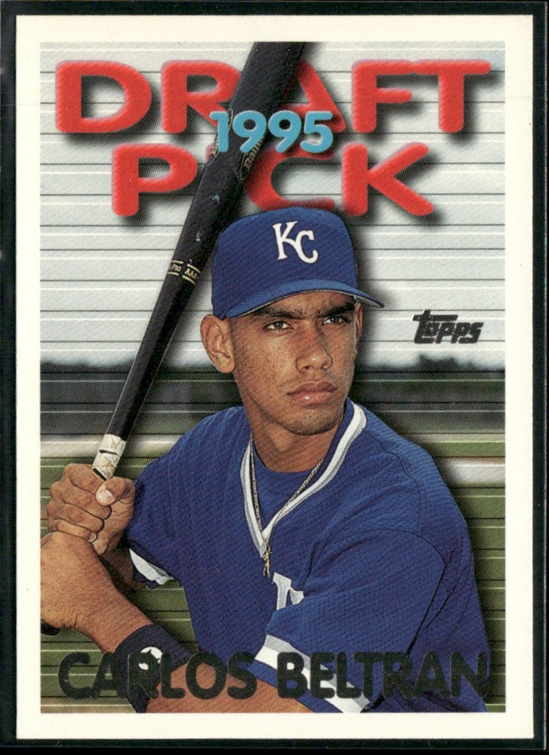 Carlos Beltran 1995 Topps Traded & Rookies RC #18T Kansas City Royals