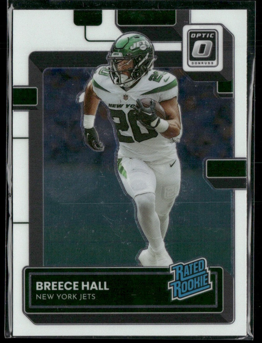Breece Hall 2022 Donruss Optic RC #214 New York Jets