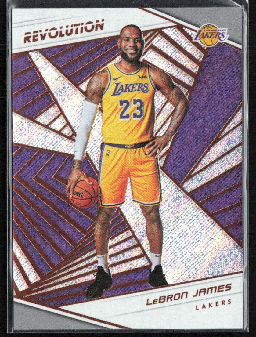 LeBron James 2018 Panini Revolution #40 Los Angeles Lakers