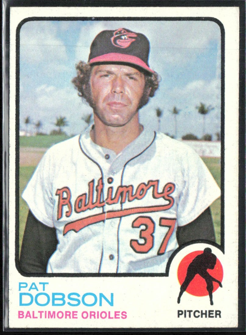 Pat Dobson 1973 Topps #34 Baltimore Orioles