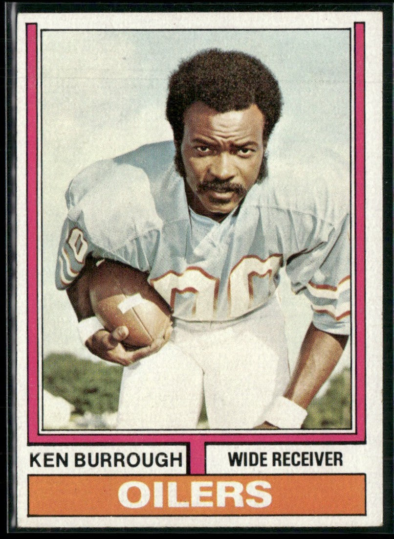 Ken Burrough 1974 Topps #304 Houston Oilers