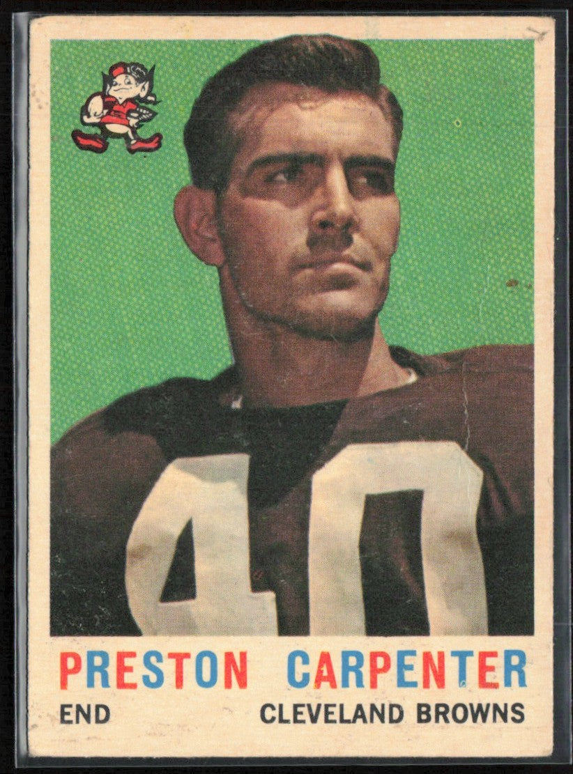 Preston Carpenter 1959 Topps #18 Cleveland Browns