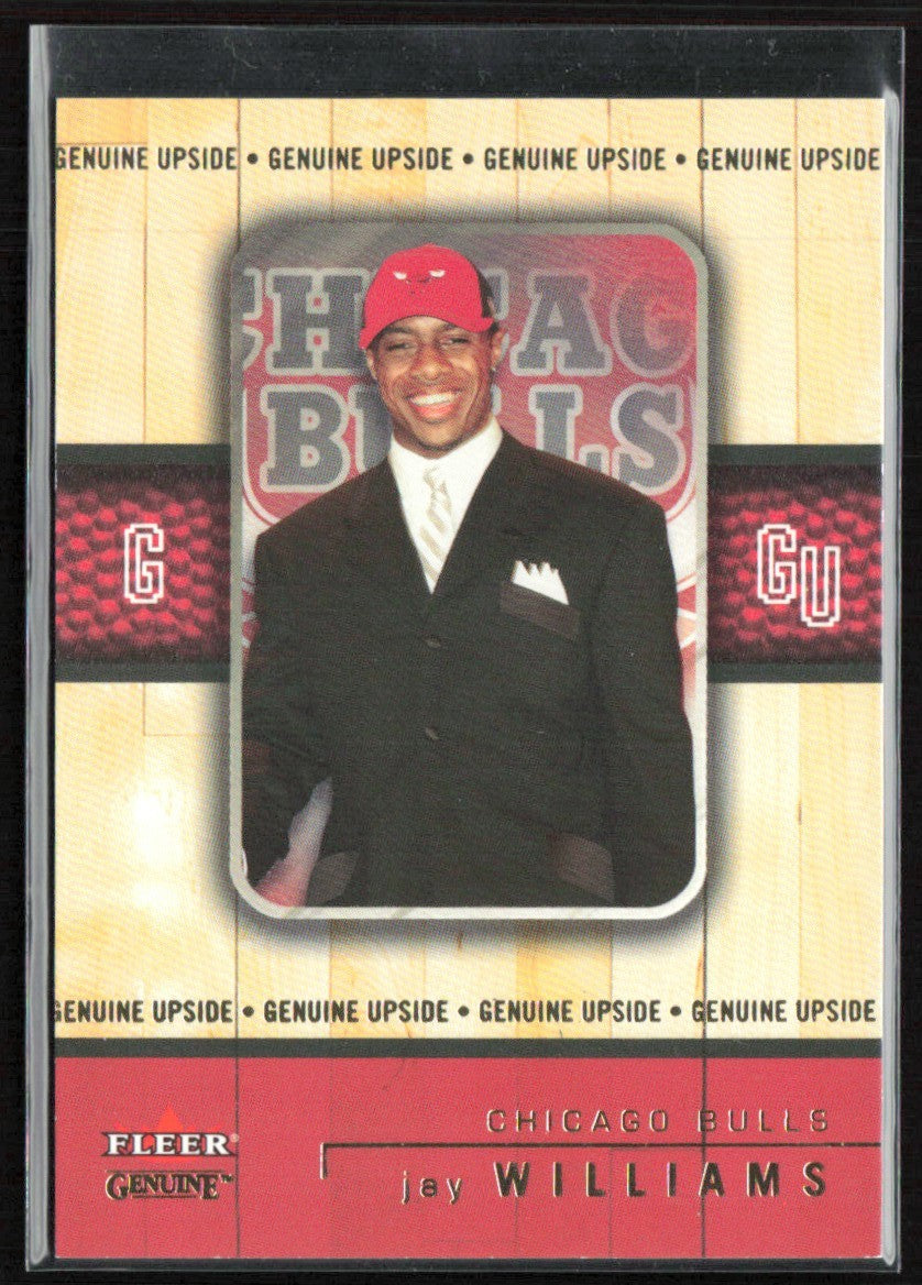 Jay Williams 2002 Fleer Genuine RC /2002 #101 Chicago Bulls