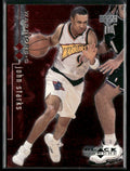 John Starks 1998 Upper Deck Black Diamond Double /3000 #36 Golden State Warriors
