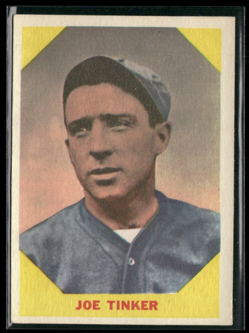 Joe Tinker 1960 Fleer Baseball Greats #40 Chicago Cubs
