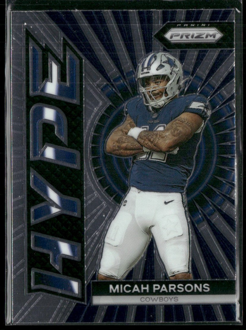 Micah Parsons 2022 Panini Prizm Hype #H-15 Dallas Cowboys