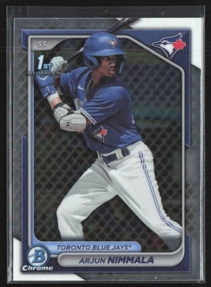 Arjun Nimmala 2024 Bowman Chrome 1st #BCP-142 Toronto Blue Jays
