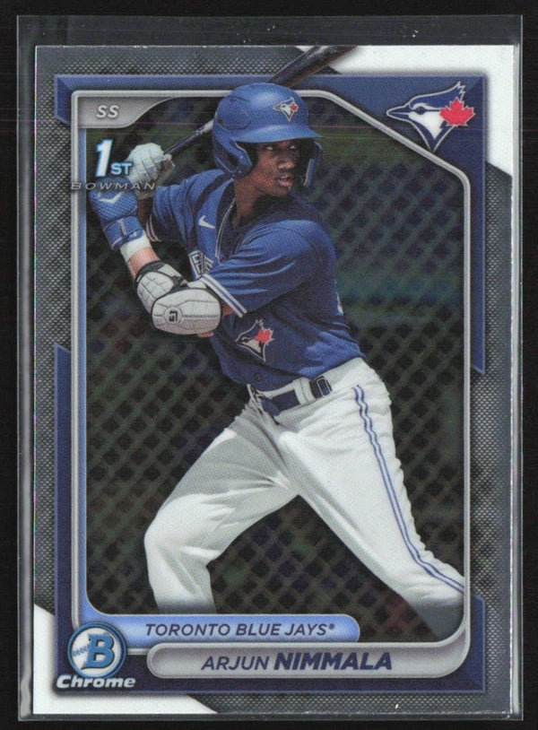 Arjun Nimmala 2024 Bowman Chrome 1st #BCP-142 Toronto Blue Jays