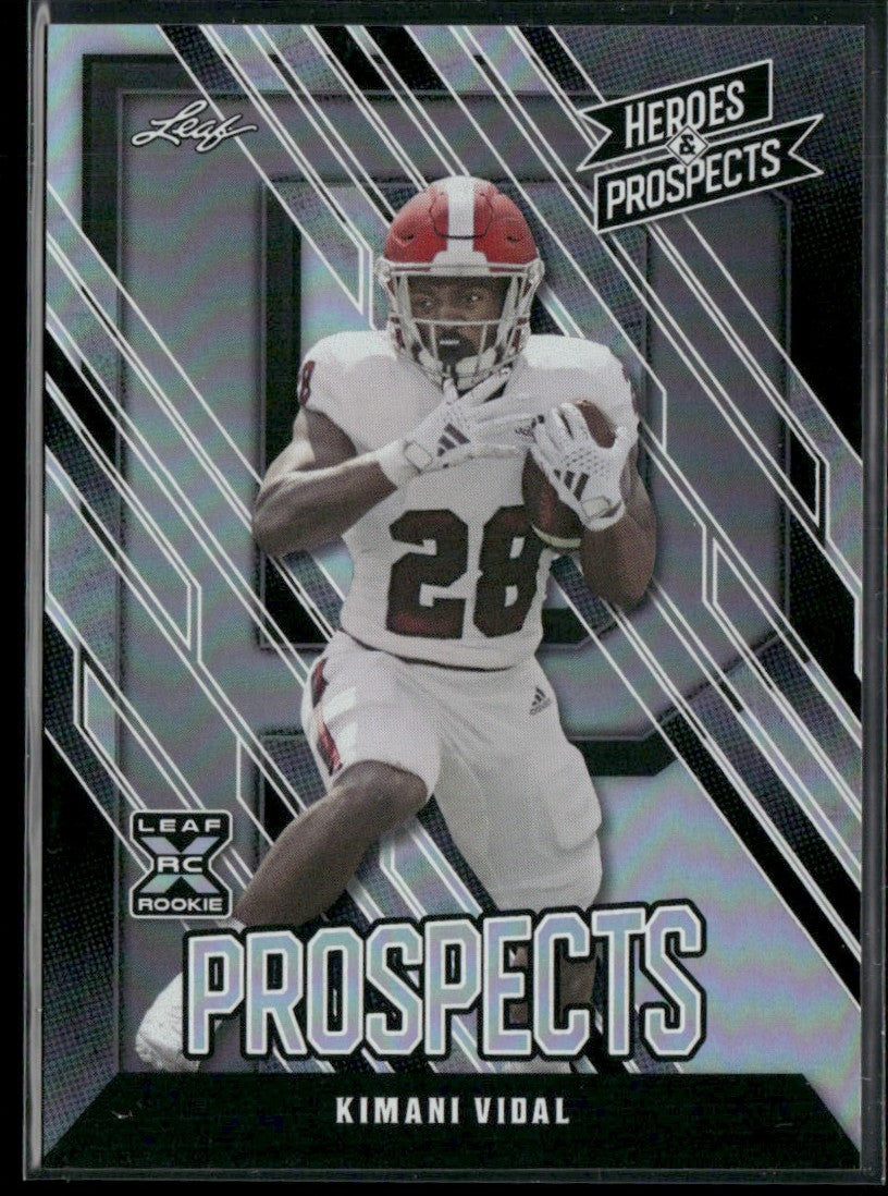 Kimani Vidal 2024 Leaf Heroes & Prospects RC /199 #153 Troy Trojans