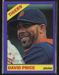 David Price 2015 Topps Heritage Chrome Purple Refractor #THC-465 Detroit Tigers