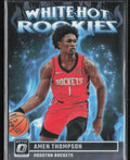Amen Thompson 2023 Donruss Optic White Hot Rookies RC #9 Houston Rockets