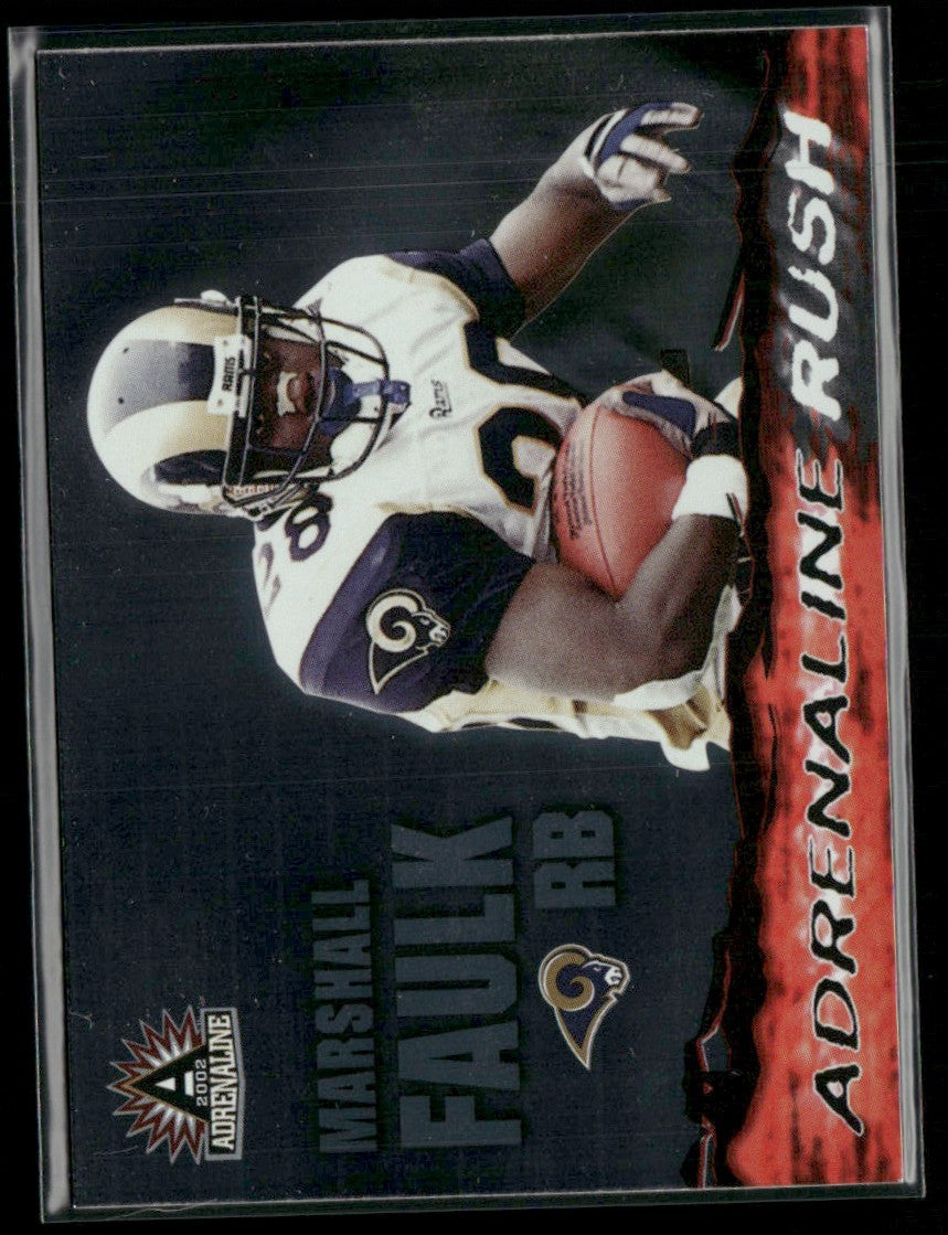 Marshall Faulk 2002 Pacific Adrenaline Rush #15 St. Louis Rams
