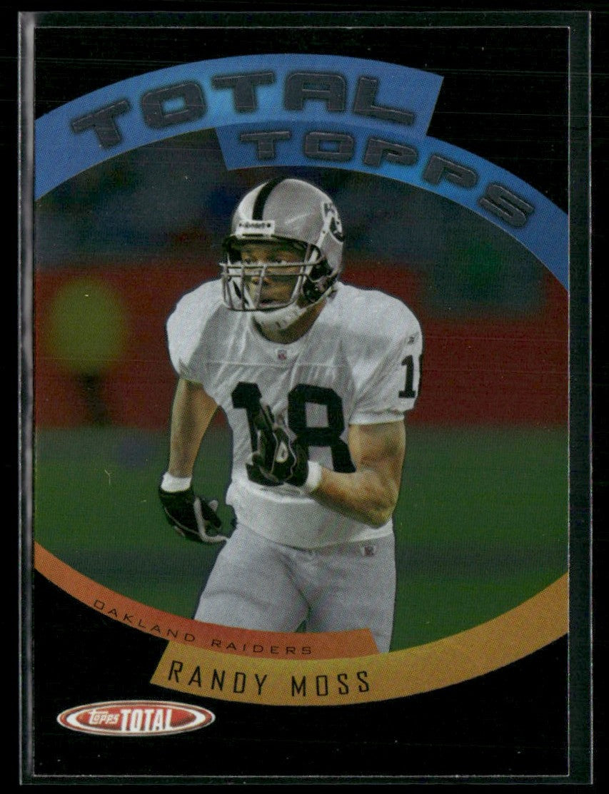 Randy Moss 2005 Topps Total #TT10 Oakland Raiders
