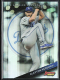 Clayton Kershaw 2015 Bowman's Best Refractor #100 Los Angeles Dodgers