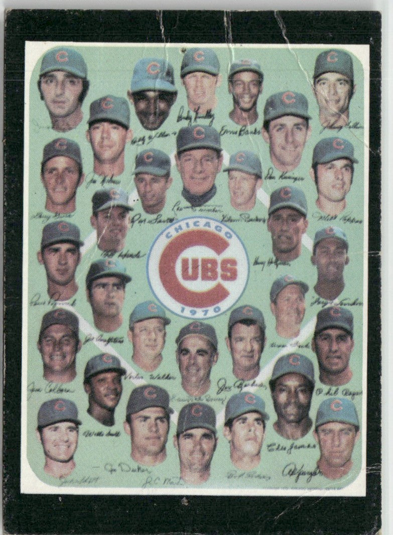 Chicago Cubs 1971 Topps #502 Chicago Cubs