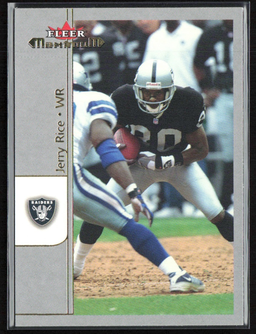 Jerry Rice 2002 Fleer Maximum #178 Oakland Raiders