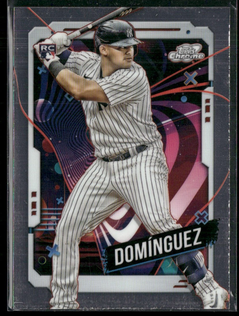 Jasson Dominguez 2024 Topps Cosmic Chrome RC #89 New York Yankees