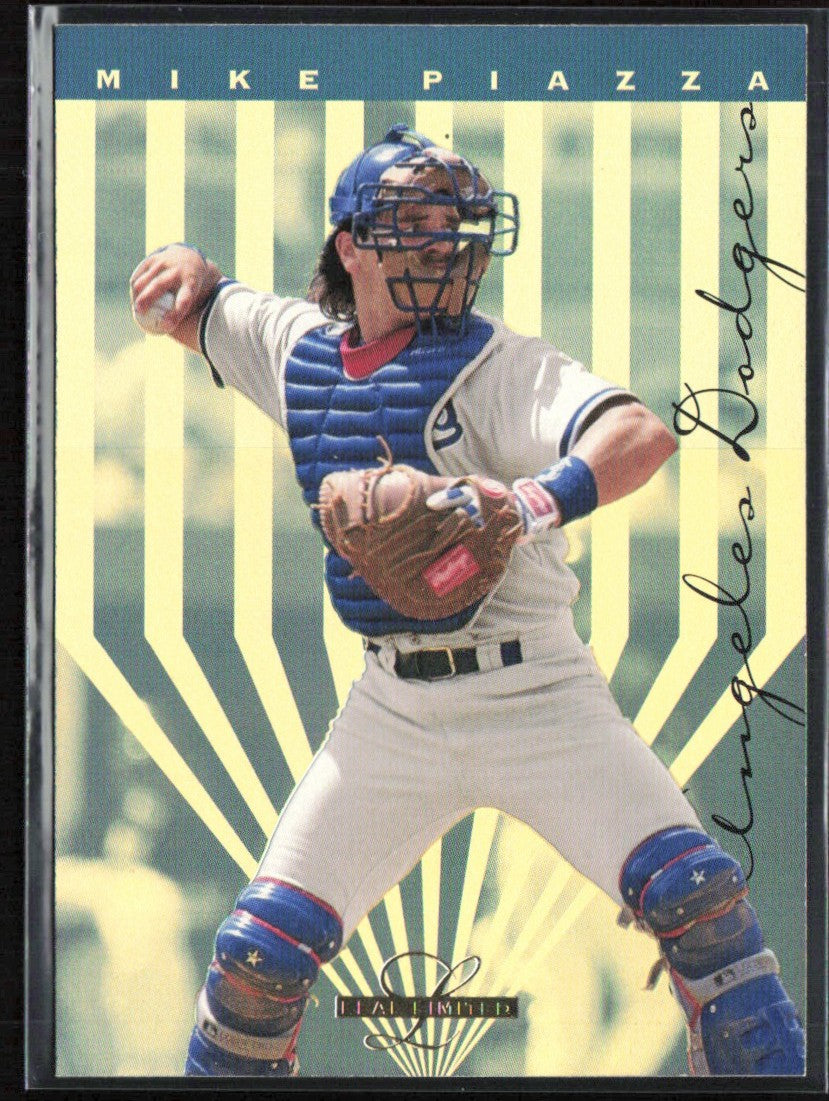 Mike Piazza 1995 Leaf Limited #16 Los Angeles Dodgers