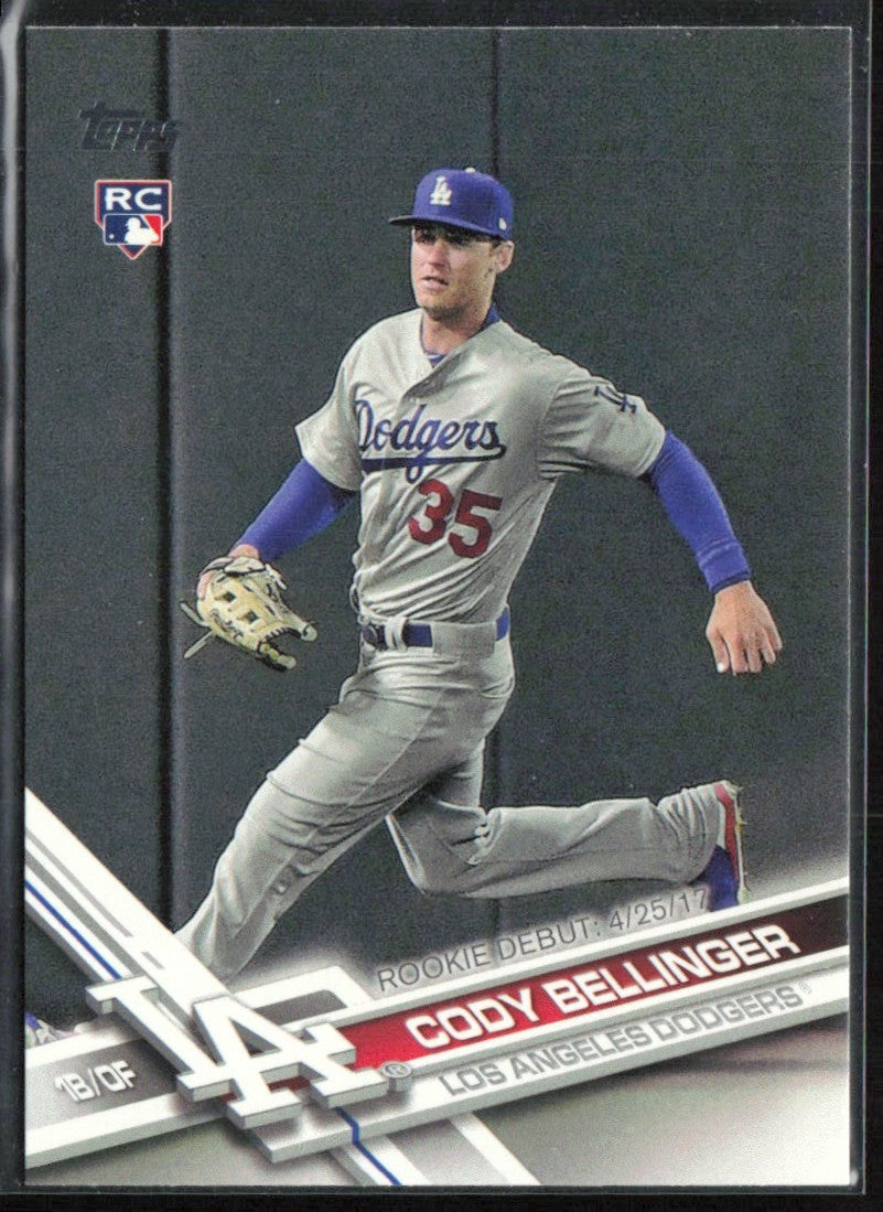 Cody Bellinger 2017 Topps Update RC #US214 Los Angeles Dodgers