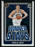 Nikola Jokic 2024 Donruss Optic Winner Stays #6 Denver Nuggets
