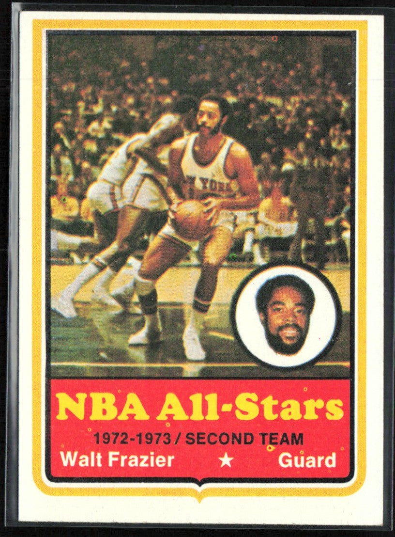Walt Frazier 1973 Topps #10 New York Knicks