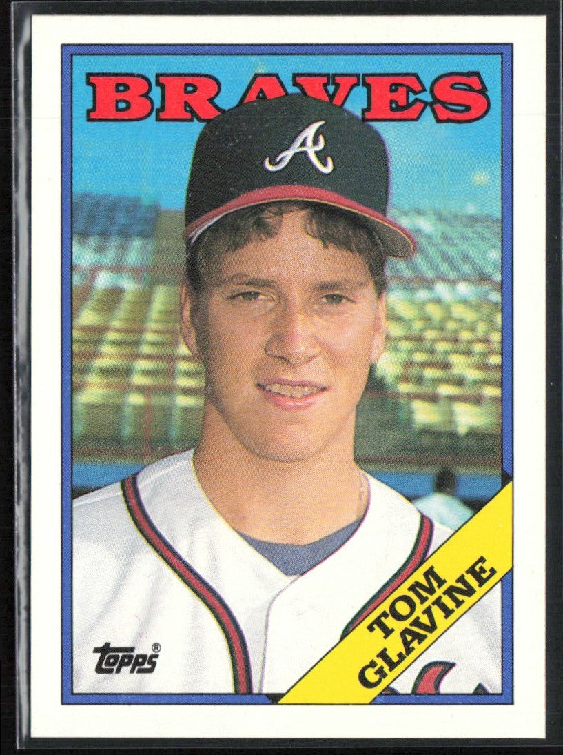 Tom Glavine 1988 Topps RC #779 Atlanta Braves