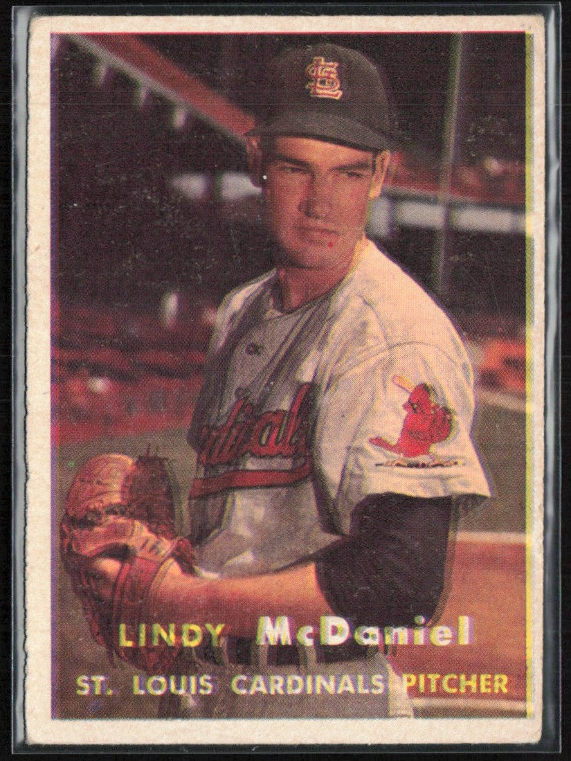 Lindy McDaniel 1957 Topps RC #79 St. Louis Cardinals