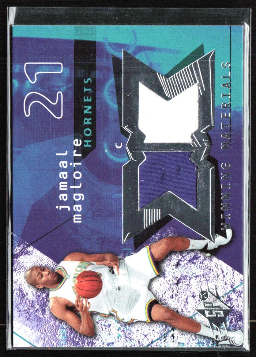 Jamaal Magloire 2004 SPx Winning Materials Jersey #WM-JM New Orleans Hornets