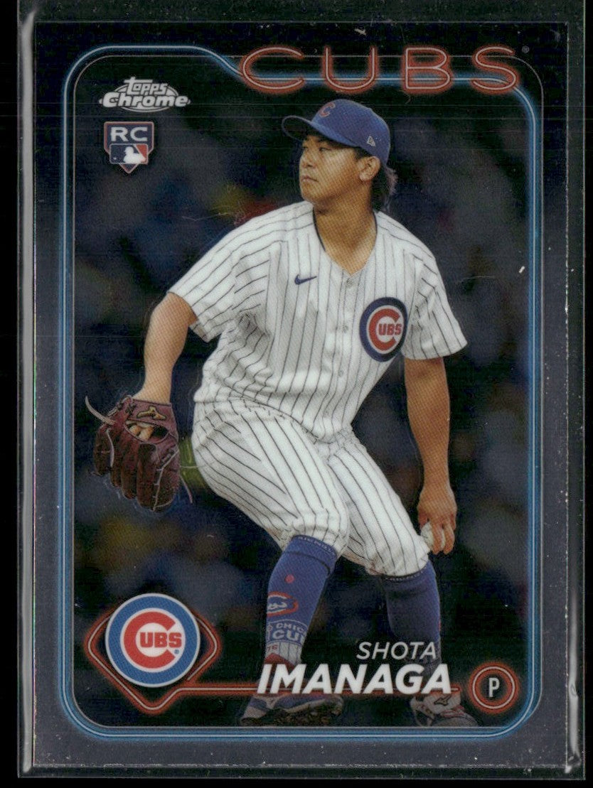 Shota Imanaga 2024 Topps Chrome RC #121 Chicago Cubs