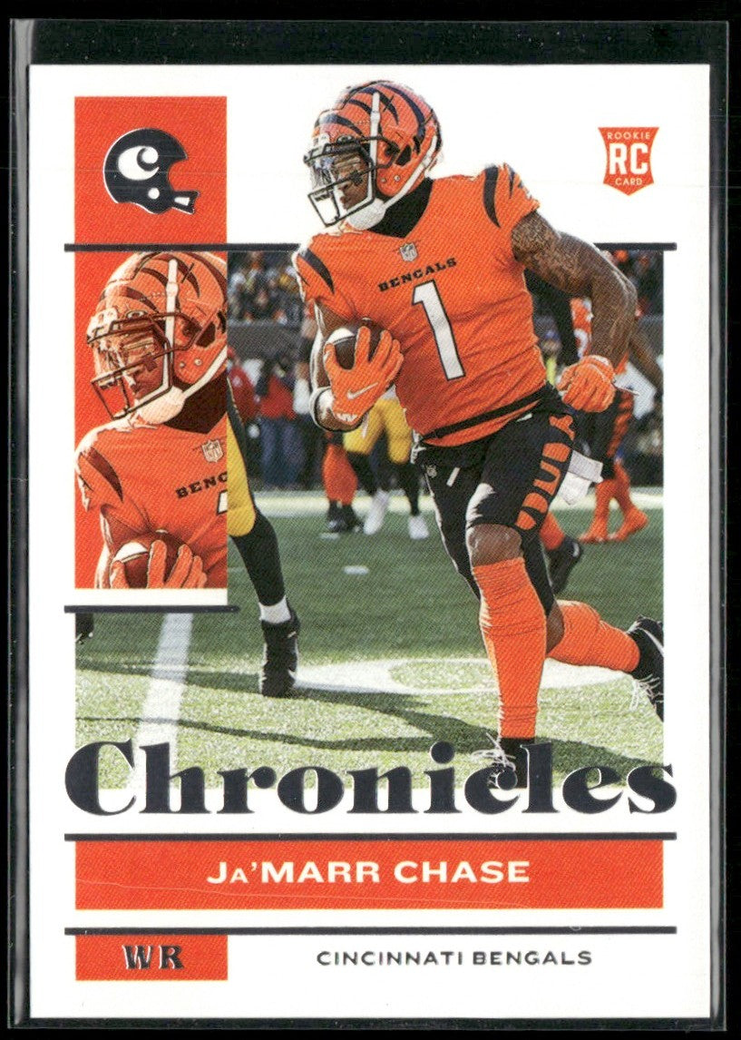 Ja'Marr Chase 2020 Panini Chronicles RC #17 Cincinnati Bengals